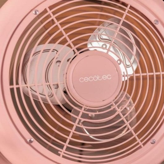Ventilador Cecotec EnergySilence 250 ClassicStyle Pink 25W 10" 2 Velocidades Rosa