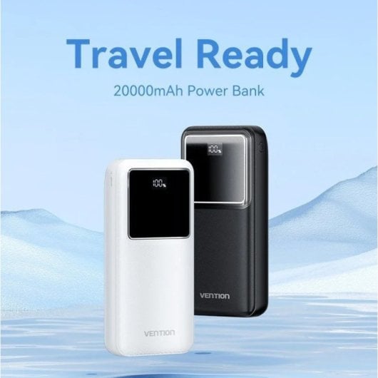 Vention FHLB0 PowerBank 20000 mAh Negro