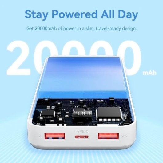 Vention FHLB0 PowerBank 20000 mAh Negro