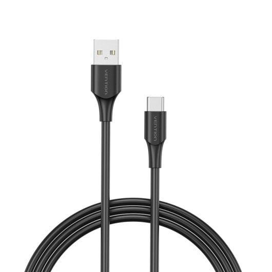 Câble Vention USB 2.0 CTHBG USB-C Mâle - USB Mâle 1,5m Noir 3A