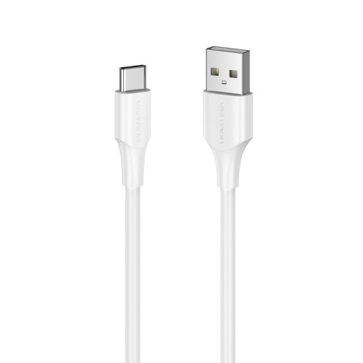 Vention CTHWH Cable USB-C Macho a USB Macho 2m Blanco
