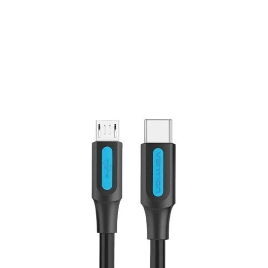 Vention COVBD Cable USB-C Macho a MicroUSB Macho 50cm Negro
