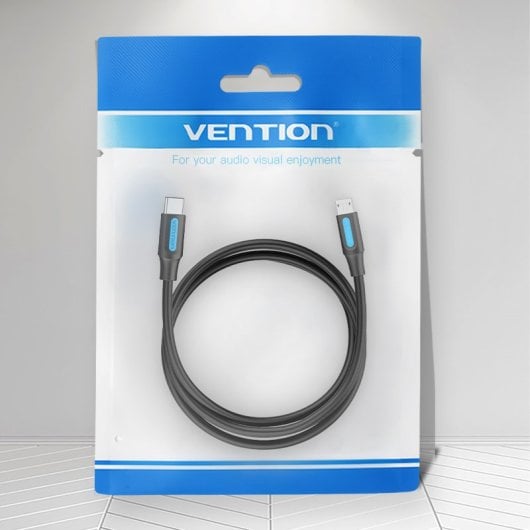 Vention COVBF Cable USB-C Macho a MicroUSB Macho 1m Negro