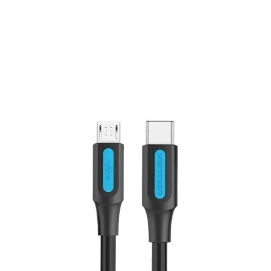 Vention COVBH Cable USB-C Macho a MicroUSB Macho 2m Negro