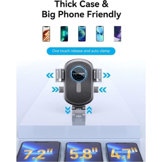 Vention KCVB0 Smartphone-Autohalterung Schwarz