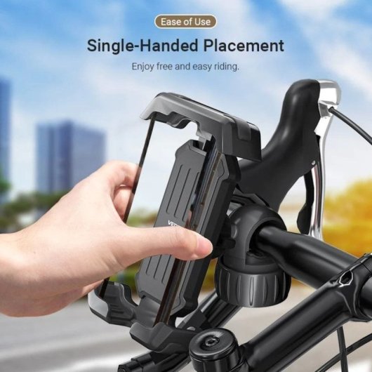 Vention KSFB0 Suporte de Smartphones para Bicicleta Preto