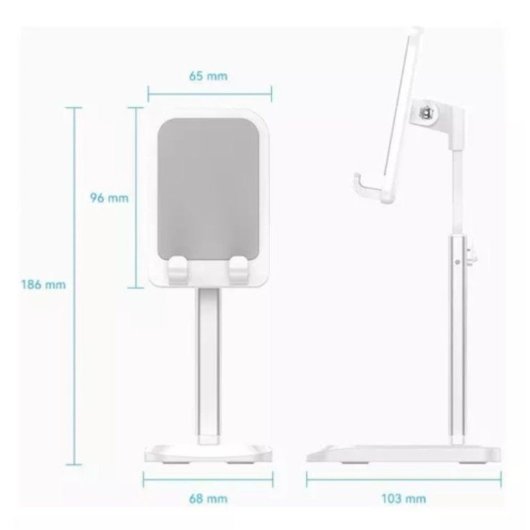 Vention KCQW0 Soporte para Smartphone y Tablet de 4 a 12.9" Blanco