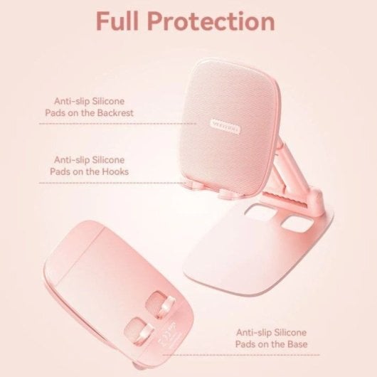 Vention KSGP0 Suporte para Smartphones e Tablets com Altura Ajustável Rosa