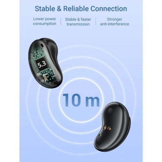 Vention Tiny T11 NBJW0 Bluetooth-Kopfhörer mit Ladeetui und 8 Stunden Autonomie, Weiß
