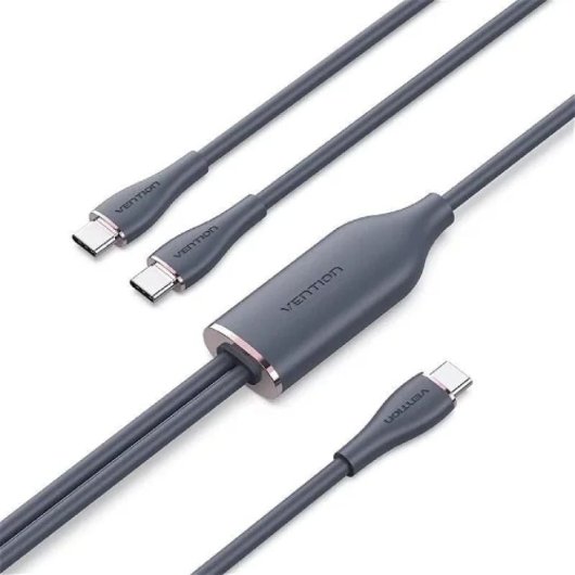 Vention CTMBG-Kabel USB Typ-C Stecker auf USB-C (2) Stecker 1,5 m Schwarz