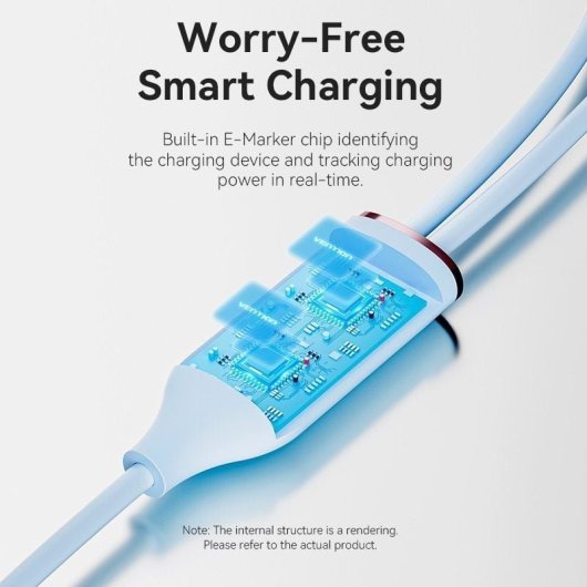 Vention CTMSG Cable USB Tipo-C Macho a USB-C (2) Macho 1.5m Azul