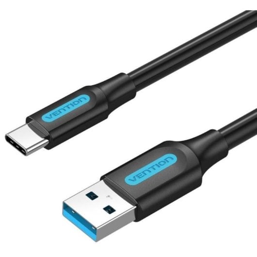 Vention Cable USB-C a USB 3.0 Macho/Macho 60W 1.5m Negro