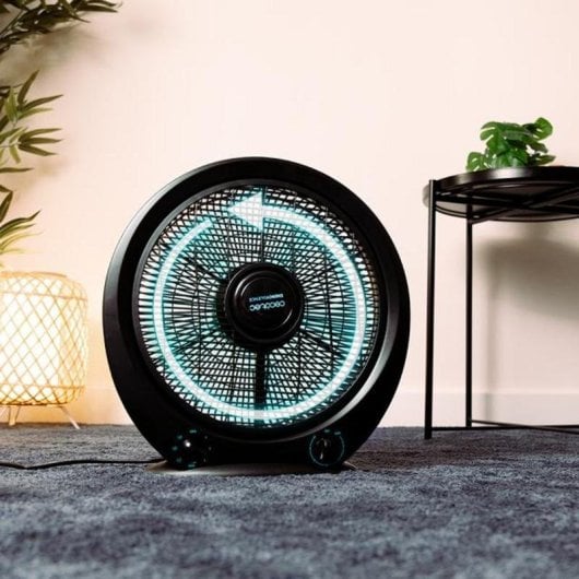 Ventilateur Cecotec EnergySilence 4500 Power Box 45W 30cm Noir 3 vitesses