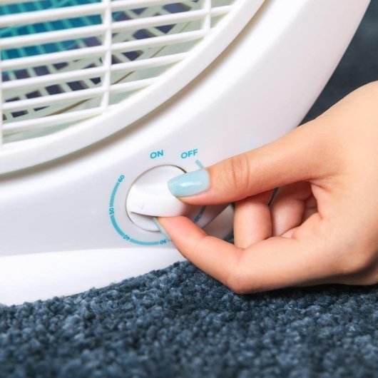 Ventilateur de Sol Cecotec EnergySilence 4500 Power Box 45W 12 pouces 3 Vitesses Minuterie