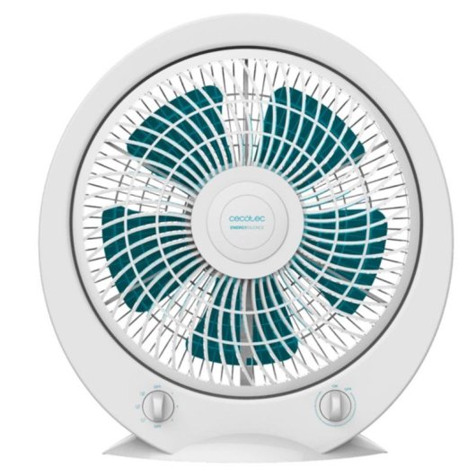 Ventilateur de Sol Cecotec EnergySilence 4500 Power Box 45W 12 pouces 3 Vitesses Minuterie