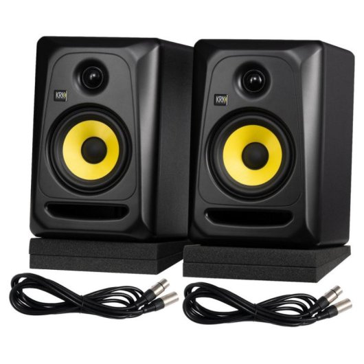 KRK Classic, pack de 5 moniteurs de studio alimentés