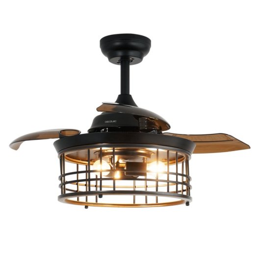 Ventoinha de teto Cecotec EnergySilence Aero 3600 Invisible Metallic Style 25W luz LED