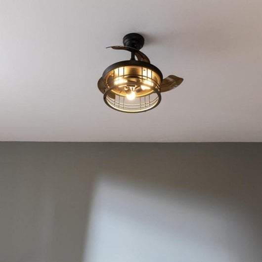 Ventoinha de teto Cecotec EnergySilence Aero 3600 Invisible Metallic Style 25W luz LED