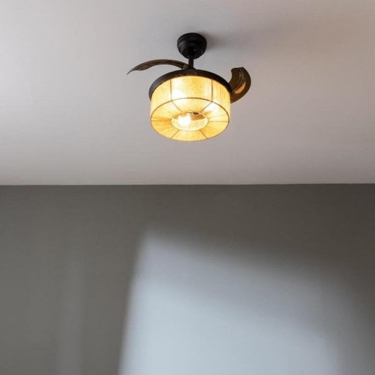 Ventilatore da soffitto Cecotec EnergySilence Aero 3600 DC 36" LED Corda Naturale