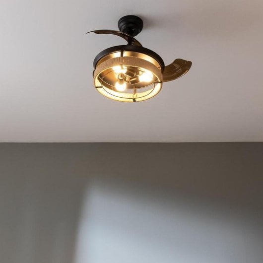 Ventilatore da soffitto Cecotec EnergySilence Aero 3600 25W LED 3 pale Retrattili