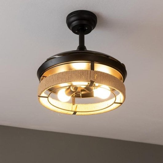 Ventilatore da soffitto Cecotec EnergySilence Aero 3600 25W LED 3 pale Retrattili