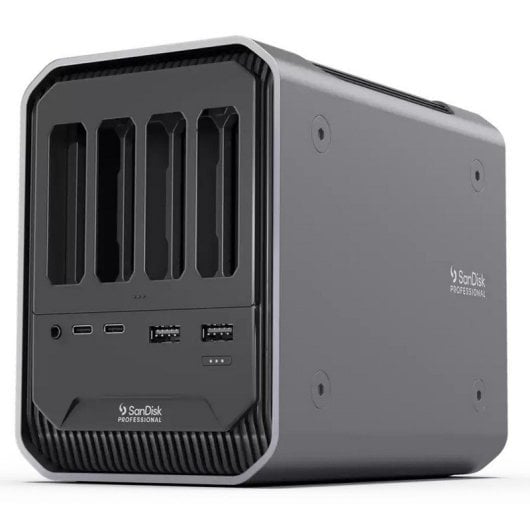 SanDisk PRO-DOCK 4 Thunderbolt 3 Dockingstation für Geräte SanDisk Professional PRO-READER