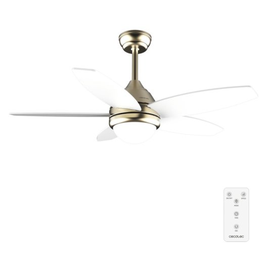 Ventilator Cecotec EnergySilence Aero 4200 GoldLightWood 53W LED Fernbedienung