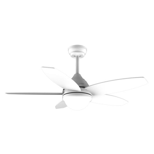 Ventilatore a soffitto Cecotec EnergySilence Aero 4200 Whitewood LED 42" 5 Pale 3 Velocità