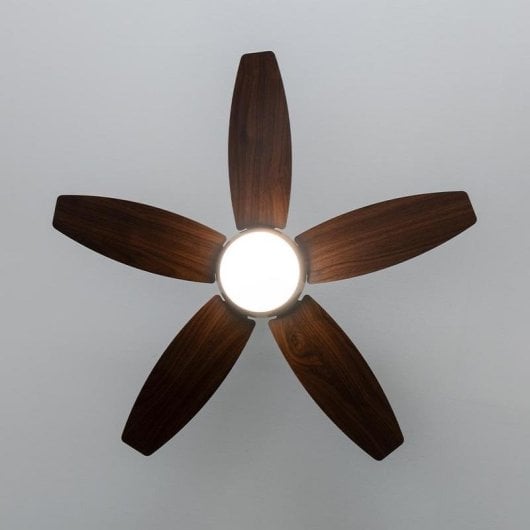 Ventilatore da soffitto Cecotec EnergySilence Aero 4200 Golddarkwood 53W LED 42" 3 velocità