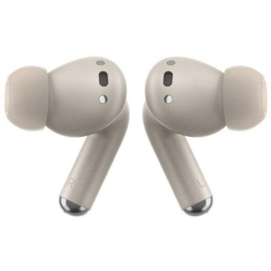 Auriculares Motorola Buds Plus sem fios Bluetooth com Cancelamento de Ruído e 30h autonomia cinza