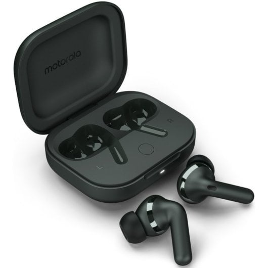 Casque sans fil Motorola Buds Plus Sound by Bose avec autonomie de 30 heures noir