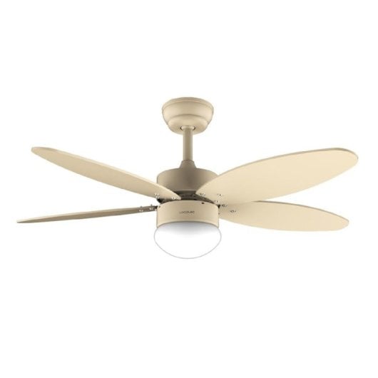 Cecotec EnergySilence Aero 4260 Full Sunlight Ventilador de Techo con Luz y Mando 40W Amarillo