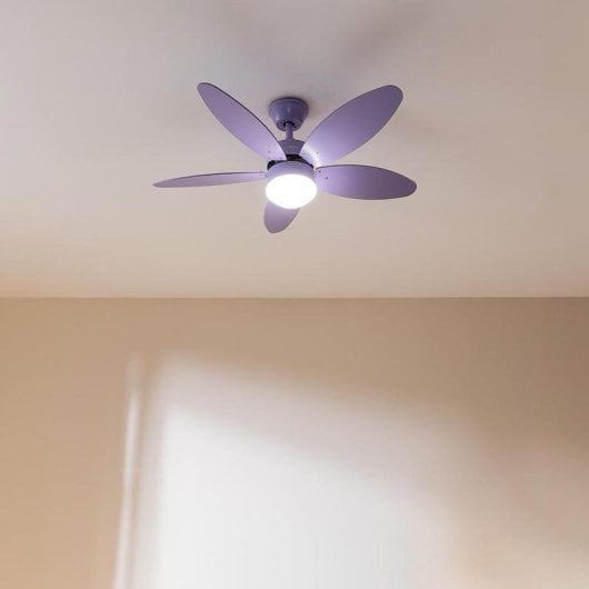 Ventilatore da soffitto Cecotec EnergySilence Aero 4260 Full Purple LED 40W 42" DC Timer