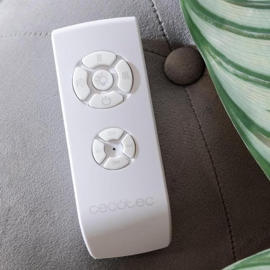 Deckenventilator Cecotec EnergySilence Aero 4265 Goldwhite 65W LED Fernbedienung Weiss-Gold