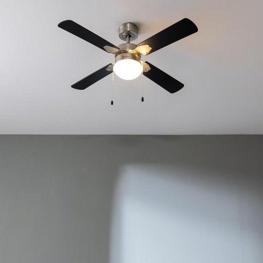 Ventilatore da soffitto Cecotec EnergySilence Aero 450 Ironblack 50W 42" con luce