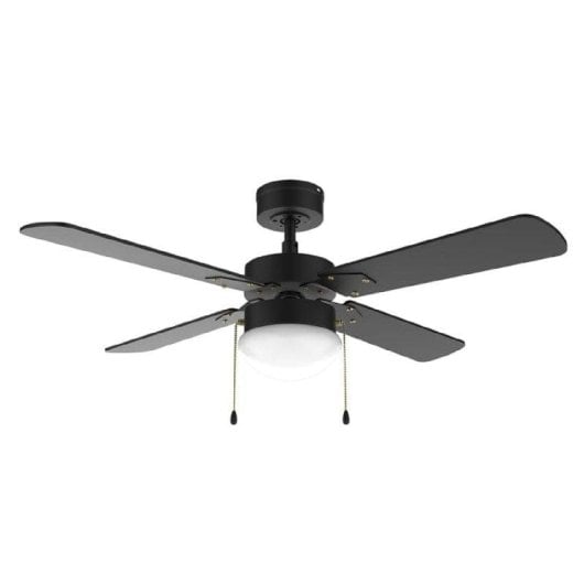 Ventilatore da soffitto Cecotec EnergySilence Aero 450 Fullblack 50W 42'' con luce