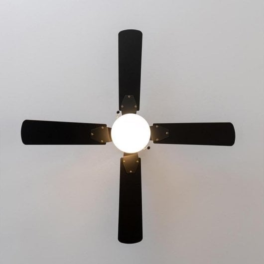 Ventilatore da soffitto Cecotec EnergySilence Aero 450 Fullblack 50W 42'' con luce