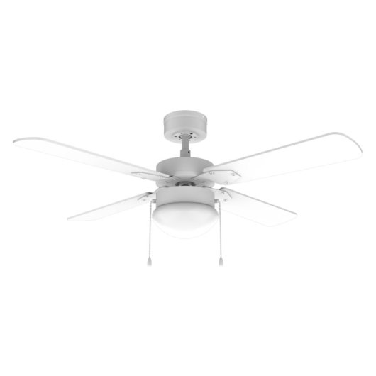 Cecotec EnergySilence Aero 450 Fullwhite Ventilador de Techo con Luz 50W Blanco