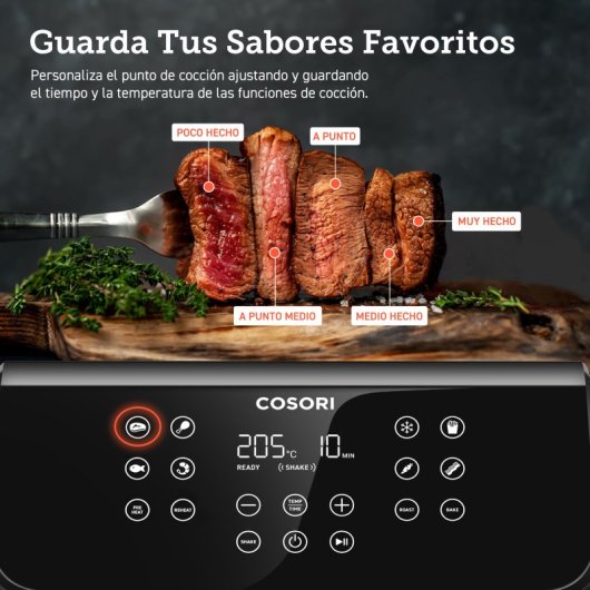 Heißluftfritteuse Cosori Premium II Chef Edition 6.2L 1700W LCD Touch 12 Programme
