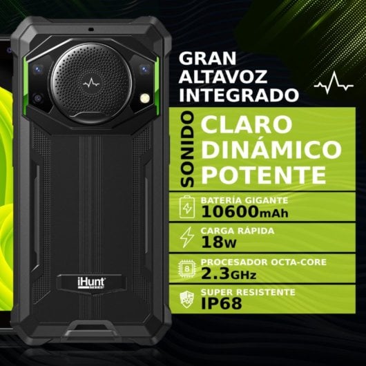 IHunt Titan Music P11000 Pro 4/64 GB Schwarz entsperrt