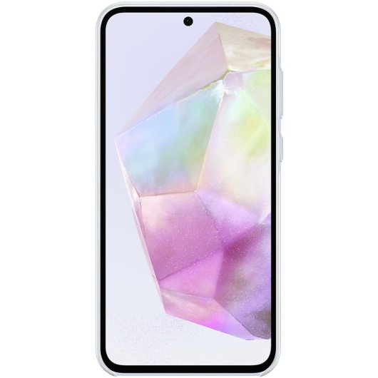Coque transparente en silicone pour Samsung Galaxy A35