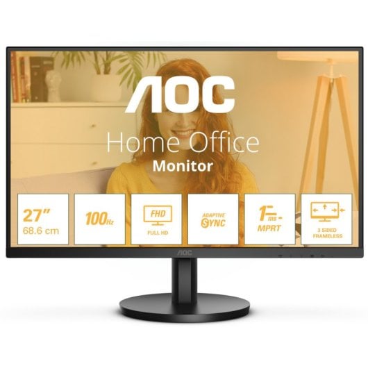 AOC B3 27B3HMA2 LED display 68,6 cm (27") 1920 x 1080 Pixel Full HD LCD Schwarz