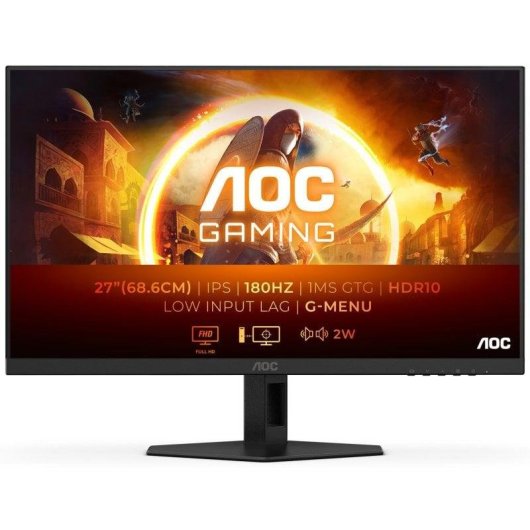 Monitor PC AOC 27G4XE 27" Full HD 180Hz Fast IPS G-Sync HDR10 1ms