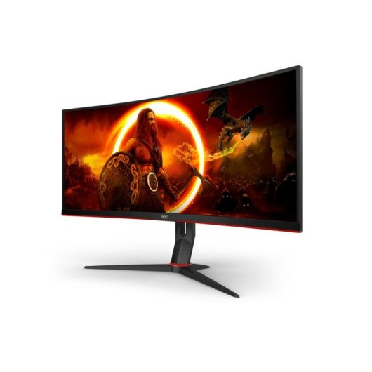 Monitor PC AOC CU34G2XP/BK 34" UltraWide QHD 180Hz VA Curvo HDR400 1ms