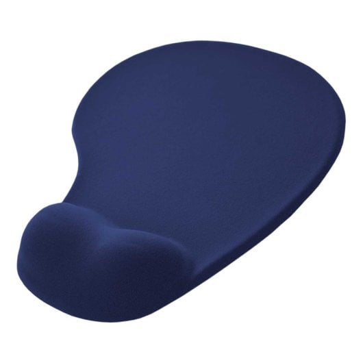 Ociodual Mauspad mit Gel-Handgelenkauflage, ergonomisch, dunkelblau