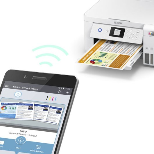 Epson EcoTank ET-2856 Impresora Multifunción Color WiFi Dúplex