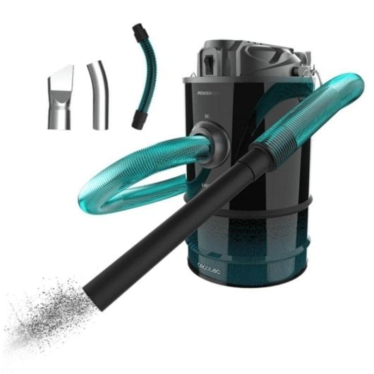 Aspirador de Cinzas sem Fios Cecotec Conga Ash 7000 Liberty 120W 15min 15L Inox