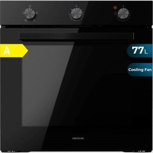 Horno elettrico Cecotec Bolero Hexa C136000 77 L Nero con funzione vapore e autolavaggio