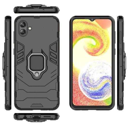 Étui magnétique Max Power Digital noir pour Samsung Galaxy A04