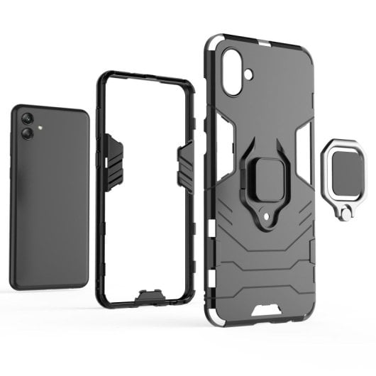 Étui magnétique Max Power Digital noir pour Samsung Galaxy A04